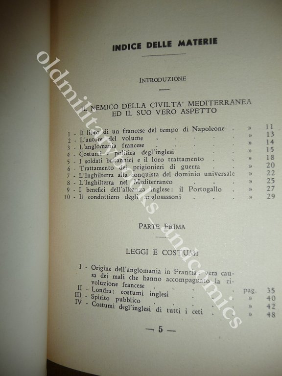 L'INGHILTERRA AL TEMPO DI NAPOLEONE PIO PECCHIAI