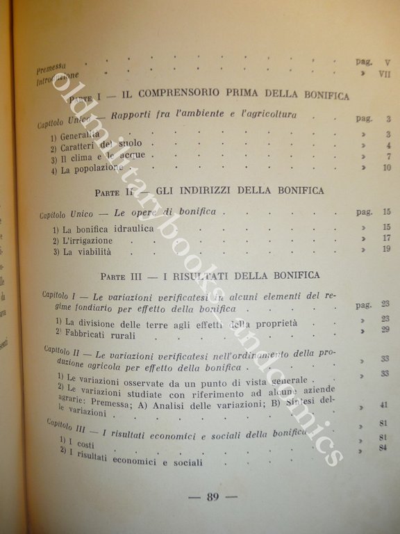 LA BONIFICA PARMIGIANA - MOGLIA GIOVANNI PRONI