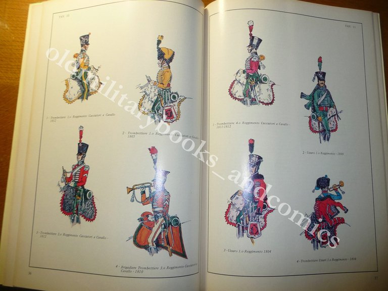 LA CAVALLERIA DI LINEA ITALICA 1796-1814 STORIA-UNIFORMI-BANDIERE
