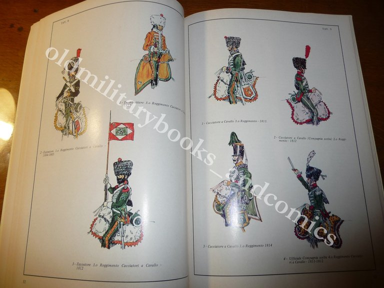 LA CAVALLERIA DI LINEA ITALICA 1796-1814 STORIA-UNIFORMI-BANDIERE | Immagine Gallery 8