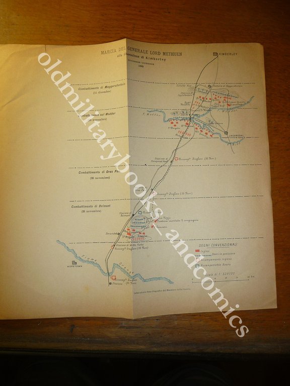 LA CAVALLERIA DI LORD METHUEN L. LIBRI ESTRATTO GUERRA ANGLO-BOERA