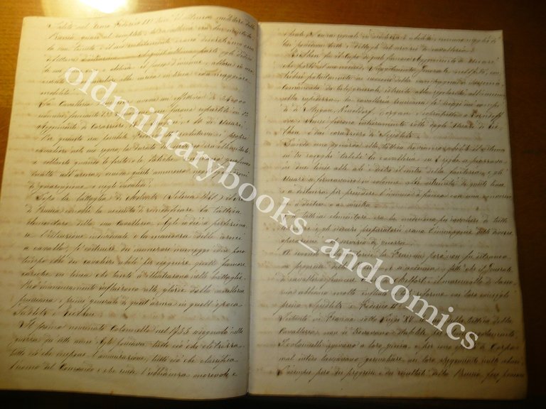 LA CAVALLERIA FRANCESE E LA CAVALLERIA PRUSSIANA TENENTE PERSICO
