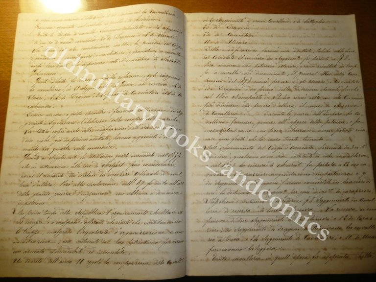 LA CAVALLERIA FRANCESE E LA CAVALLERIA PRUSSIANA TENENTE PERSICO