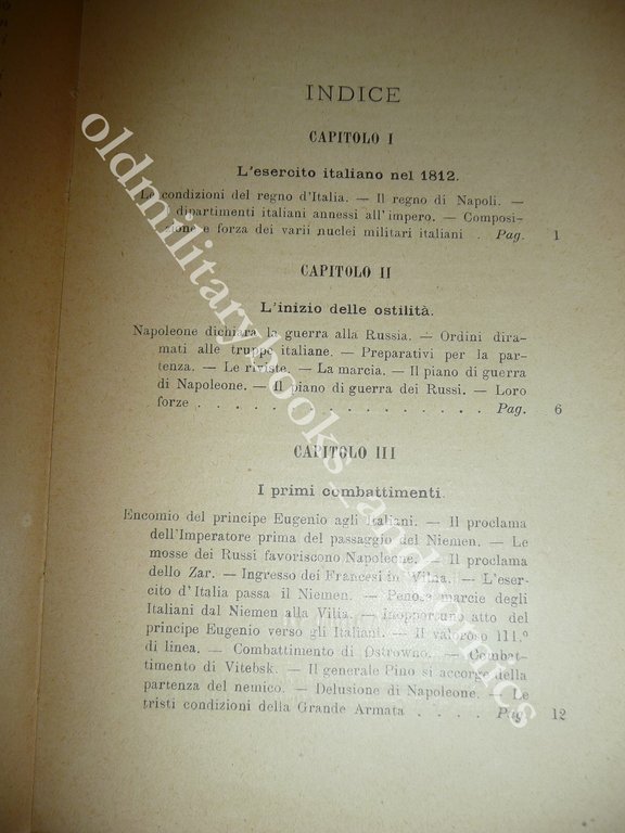 LA GRANDE ARMATA CAMPAGNA DI RUSSIA DEL 1812-13 G. CAPPELLO