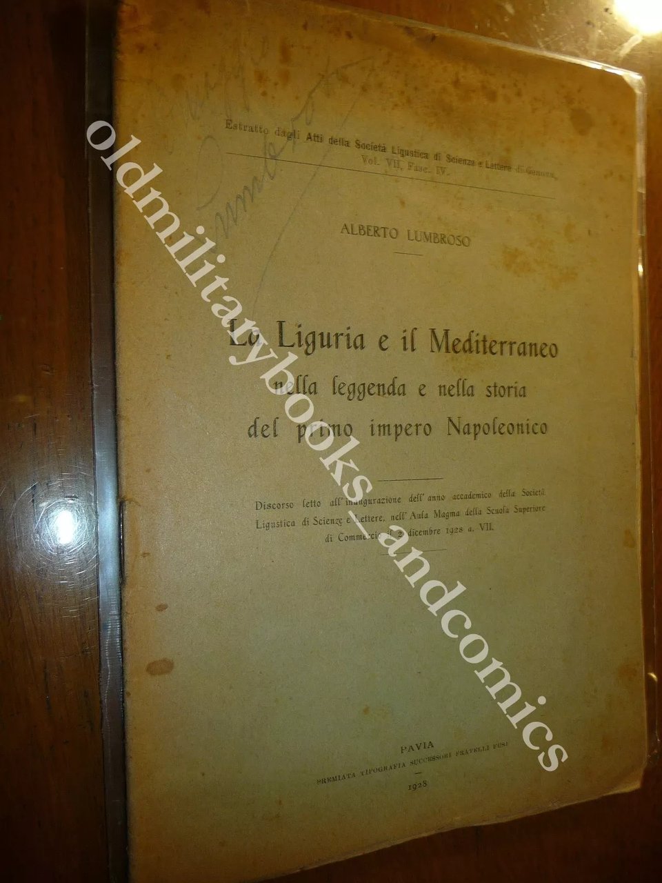 LA LIGURIA E IL MEDITERRANEO NELLA LEGGENDA E NELLA STORIA …
