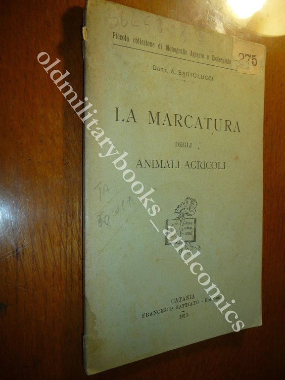 LA MARCATURA DEGLI ANIMALI AGRICOLI ALFREDO BARTOLUCCI | Immagine Gallery 1