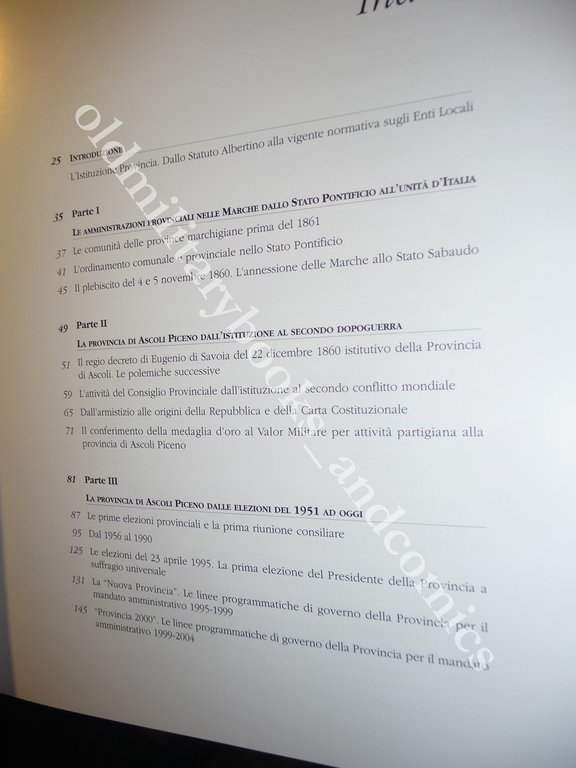 LA PROVINCIA DI ASCOLI PICENO DALLO STATO UNITARIO ALL'EUROPA UNITA …
