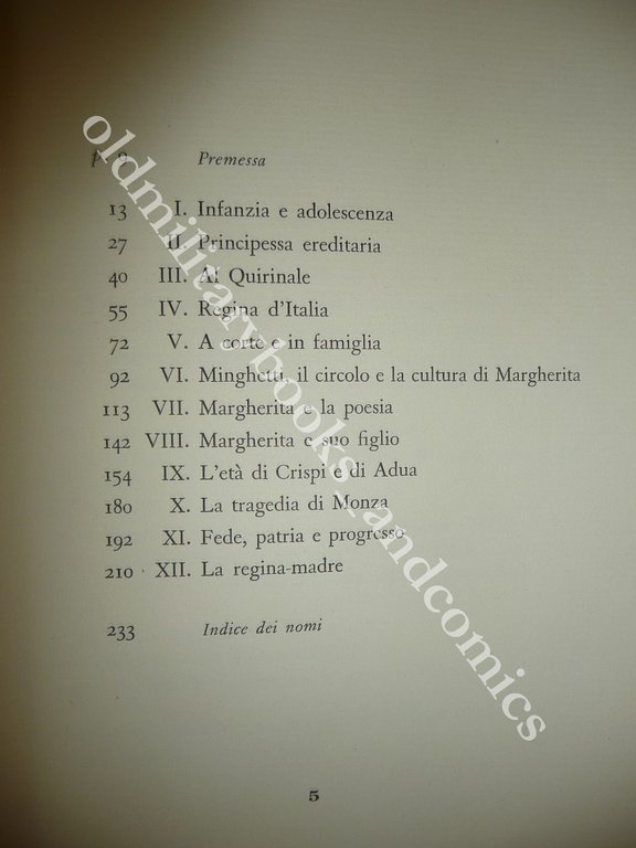 LA REGINA MARGHERITA CARLO CASALEGNO EINAUDI 1956 OTTIMO