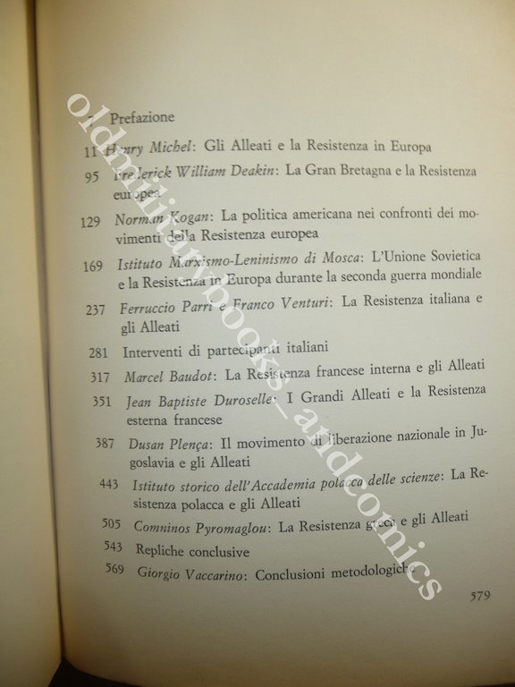 LA RESISTENZA EUROPEA E GLI ALLEATI AA.VV.
