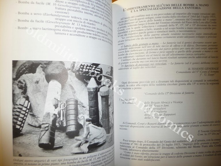 LE BOMBE A MANO E DA FUCILE ITALIANE DELLA GRANDE … | Immagine Gallery 10