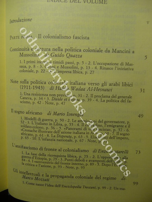 LE GUERRE COLONIALI DEL FASCISMO ANGELO DEL BOCA