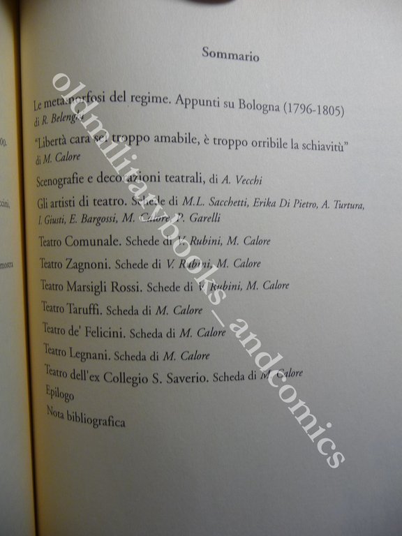 LIBERTA CARA SEI TROPPO AMABILE CALORE M. (A CURA DI)