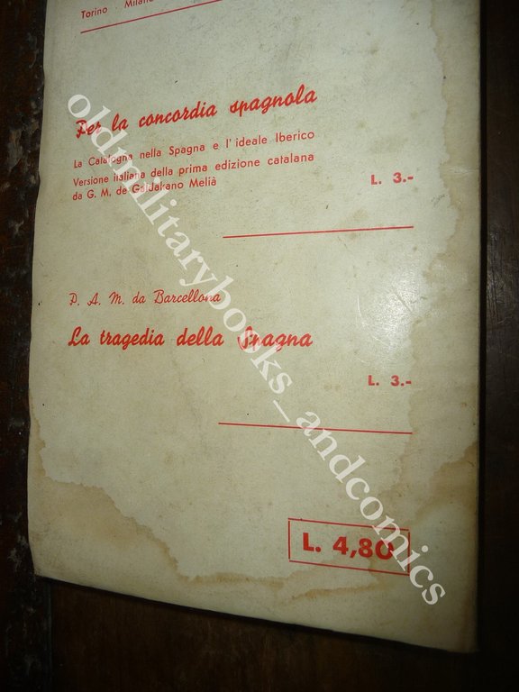 MARTIRI DELLA RIVOLUZIONE DEL 1936 NELLA CATALOGNA AA.VV. GUERRA DI …