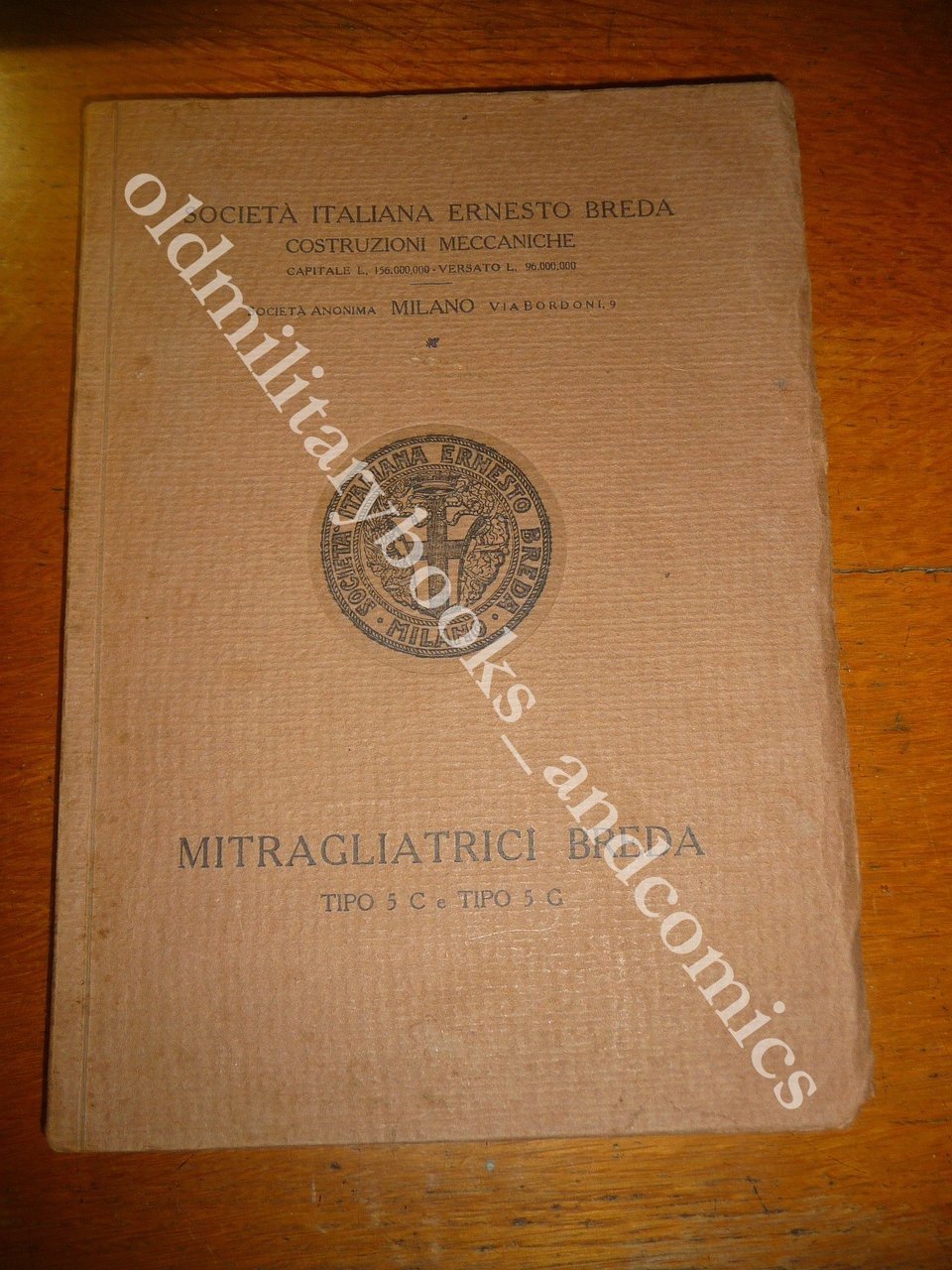 MITRAGLIATRICI BREDA TIPO 5 C E TIPO 5 G | Immagine principale