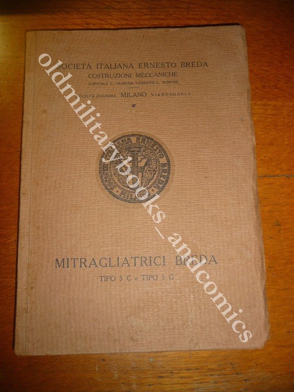 MITRAGLIATRICI BREDA TIPO 5 C E TIPO 5 G | Immagine Gallery 1