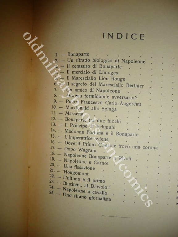 NAPOLEONE E I SUOI MARESCIALLI GENERALE P.E. MINTO