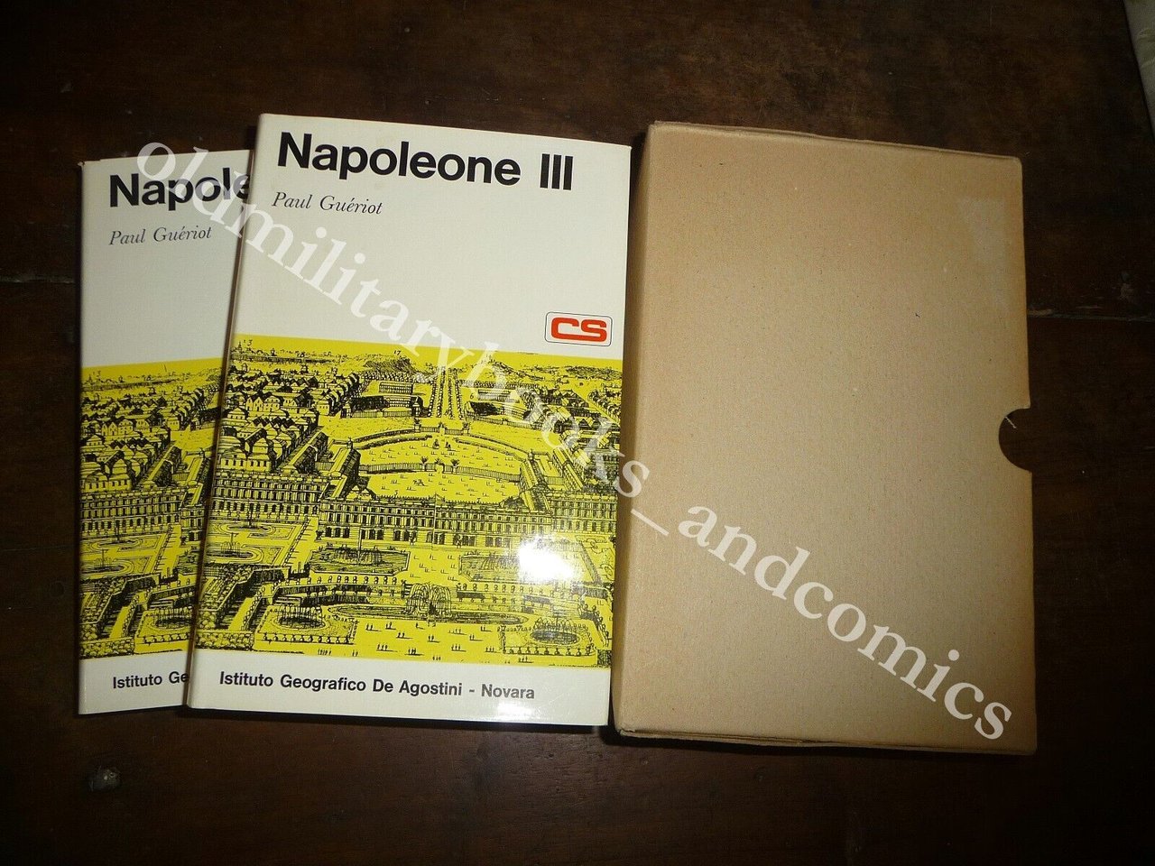 NAPOLEONE III PAUL GUERIOT DUE VOLUMI CON COFANETTO OTTIMI