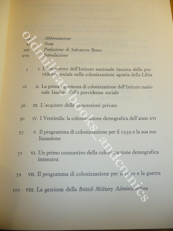 OASI DI ITALIANITA LA LIBIA DELLA COLONIZZAZIONE AGRARIA TRA FASCISMO … | Immagine Gallery 2