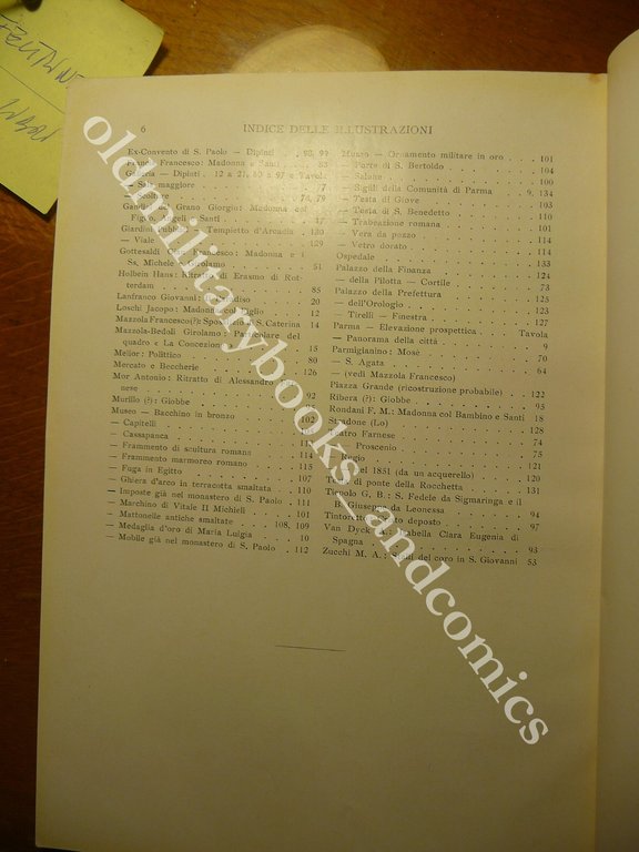 PARMA LAUDADEO TESTI ITALIA ARTISTICA N. 19 130 ILLUSTRAZIONI