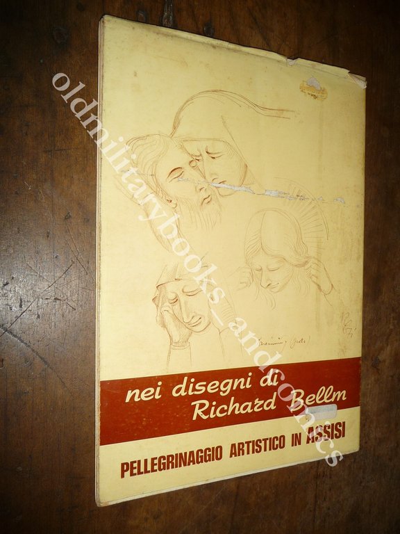PELLEGRINAGGIO ARTISTICO IN ASSISI NEI DISEGNI DI RICHARD BELLM