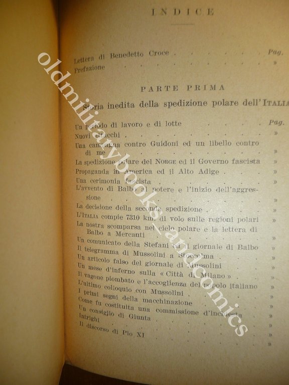 POSSO DIRE LA VERITA UMBERTO NOBILE STORIA INEDITA SPEDIZIONE POLARE …