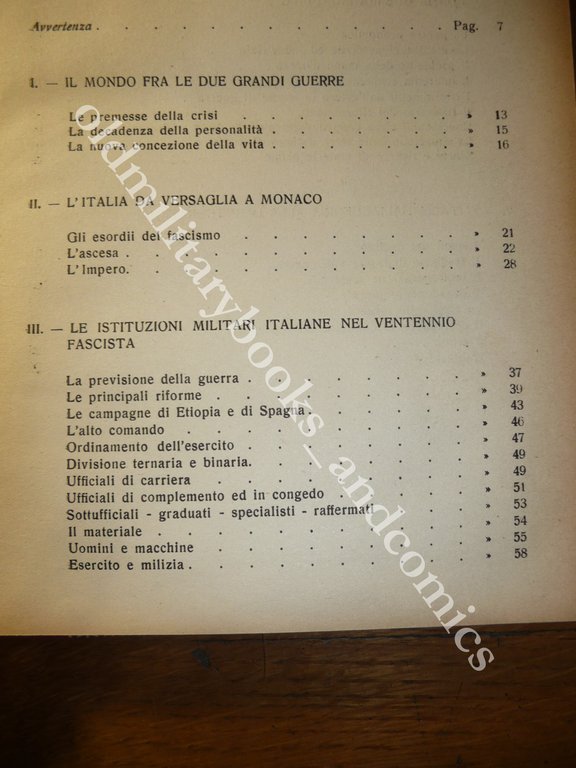 PREMESSE TECNICHE DELLA DISFATTA (DALL'EUFORIA AL DISASTRO) UMBERTO SPIGO