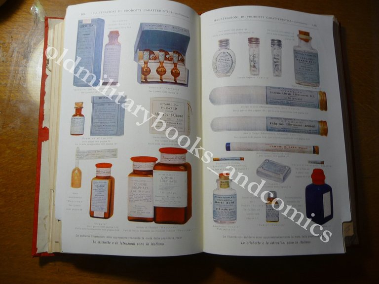 PREZZO CORRENTE PER FINI PRODOTTI BURROUGHS WELLCOME & CO. LONDRA …