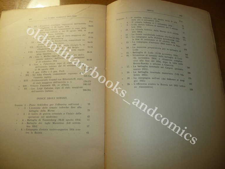 RIASSUNTO DELLA RELAZIONE DELL'ARCHIVIO DI STATO GERMANICO SULLA GUERRA MONDIALE