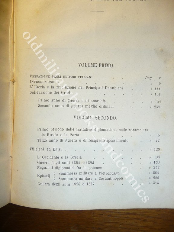 RISORGIMENTO DELLA GRECIA COI FATTI POSTERIORI DELLA GRECIA E DELLE …