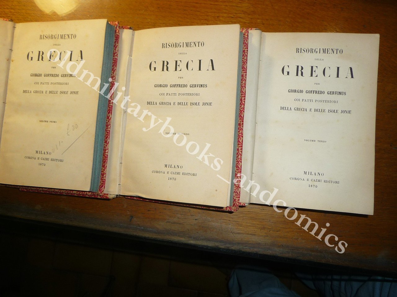 RISORGIMENTO DELLA GRECIA COI FATTI POSTERIORI DELLA GRECIA E DELLE …