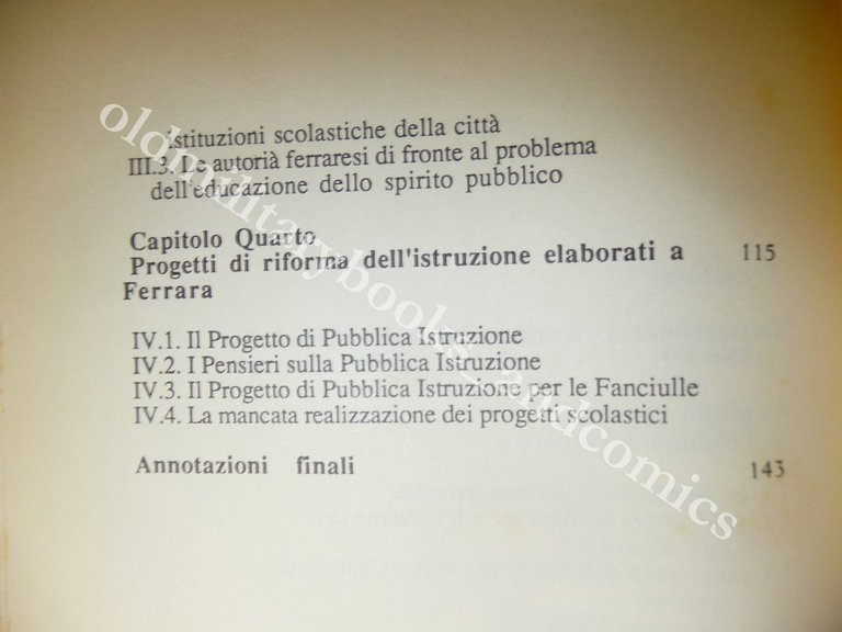 RIVOLUZIONE E RIFORME SCOLASTICHE A FERRARA NEL TRIENNIO REPUBBLICANO 1796-99