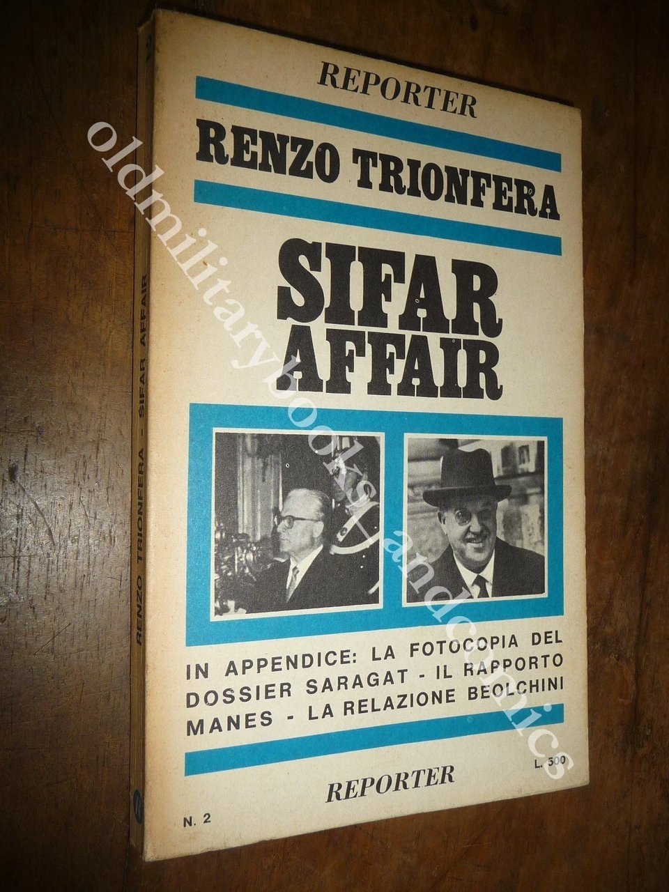 SIFAR AFFAIR RENZO TRIONFERA
