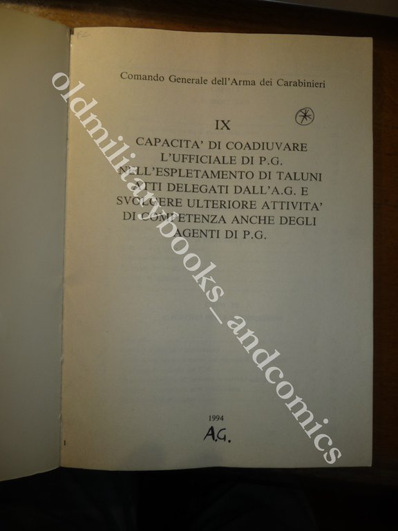 SINOSSI CAPACITA DI COADIUVARE L'UFFICIALE DI P.G. ESPLETAMENTO DI TALUNI … | Immagine Gallery 2