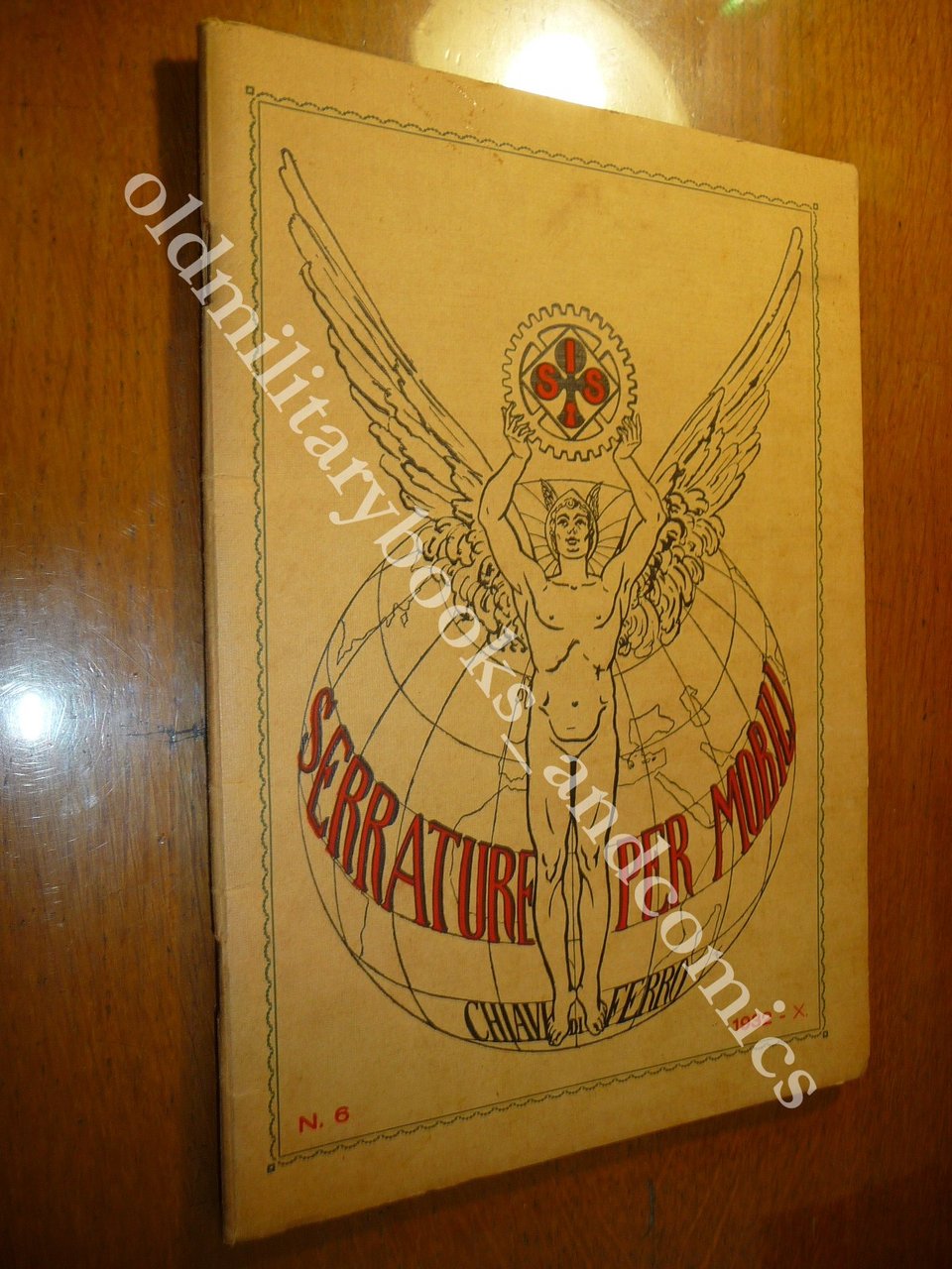 SIS SOCIETA INDUSTRIA SERRATURE SERRATURE PER MOBILI CATALOGO 1932