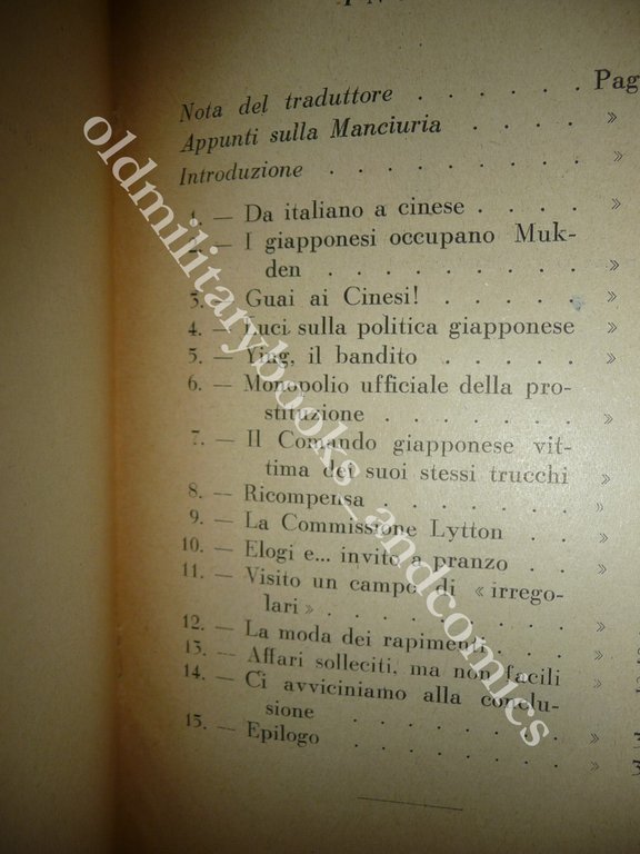 SPIA IN ORIENTE COMANDANTE FENG (AMLETO VESPA) RARO E INTERESSANTE