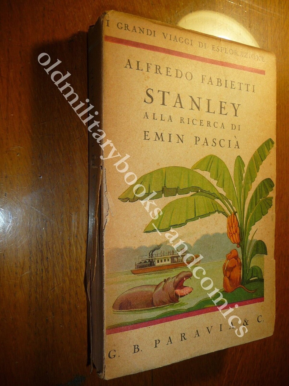 STANLEY ALLA RICERCA DI EMIN PASCIA ALFREDO FABIETTI 1939 I^ …