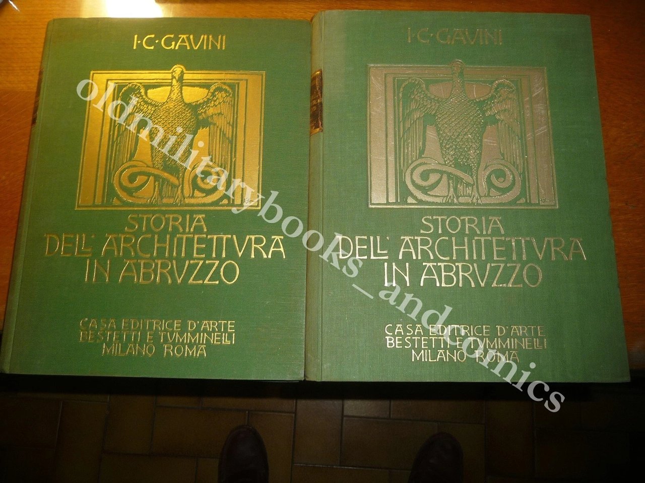 STORIA DELL'ARCHITETTURA IN ABRUZZO IGNAZIO CARLO GAVINI 2 Volumi
