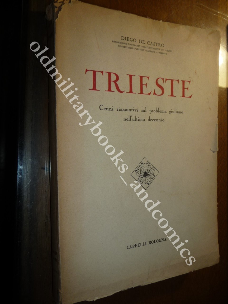 TRIESTE DIEGO DE CASTRO CENNI RIASSUNTIVI SUL PROBLEMA GIULIANO ULTIMO … | Immagine principale