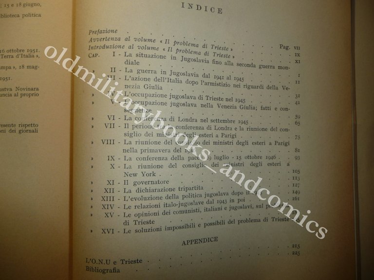 TRIESTE DIEGO DE CASTRO CENNI RIASSUNTIVI SUL PROBLEMA GIULIANO ULTIMO … | Immagine Gallery 2