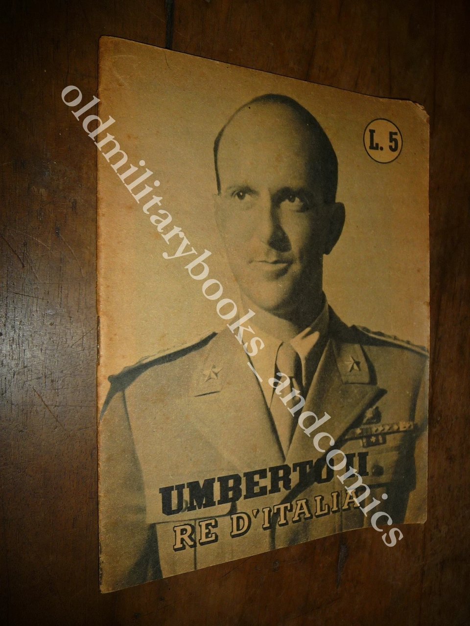 UMBERTO II RE D'ITALIA LUDOVICO ZUCCOLO