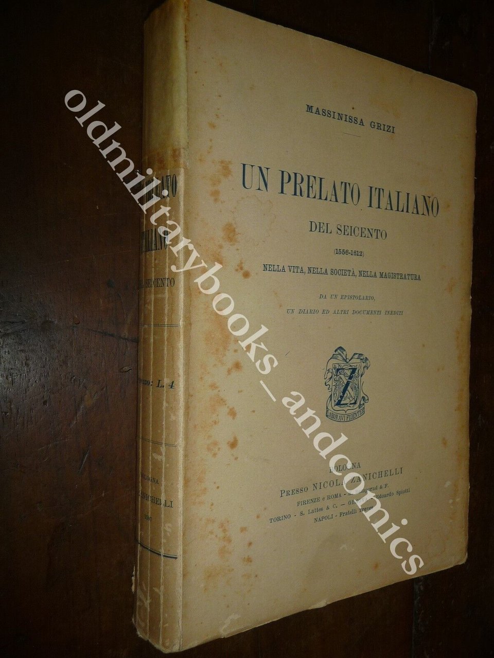 UN PRELATO ITALIANO DEL SEICENTO (1556-1612) MASSINISSA GRIZI