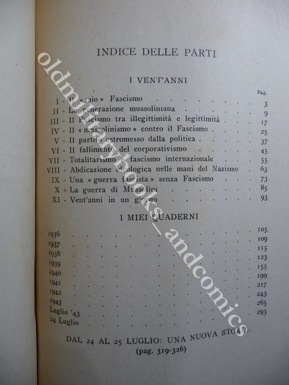 VENT'ANNI E UN GIORNO GIUSEPPE BOTTAI