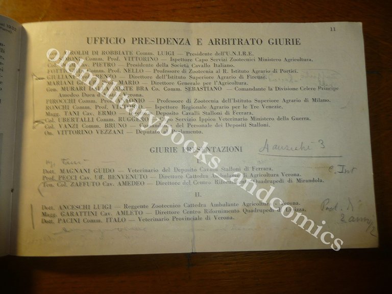 VERONA FIERA AUTUNNALE DEI CAVALLI 12-16 OTTOBRE 1935