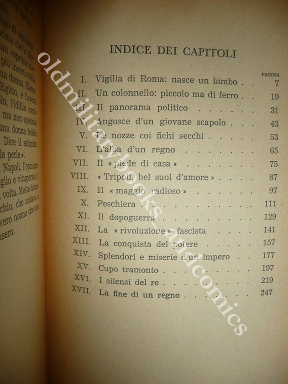 VITA DI VITTORIO EMANUELE III ALBERTO CONSIGLIO RIZZOLI 1950