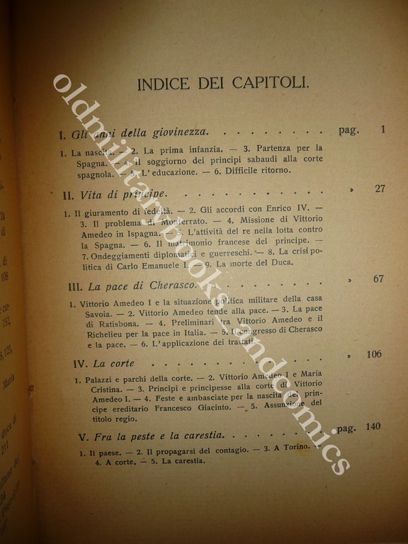 VITTORIO AMEDEO I (1587-1637) SALVATORE FOA