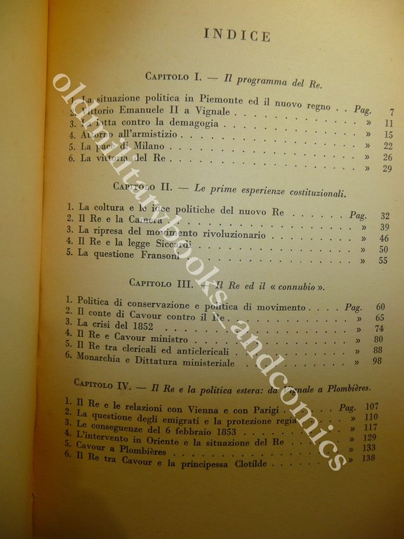 VITTORIO EMANUELE II FRANCESCO COGNASSO UTET I GRANDI ITALIANI