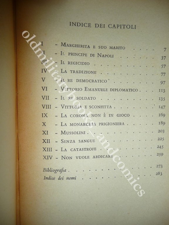 VITTORIO EMANUELE III DOMENICO BARTOLI
