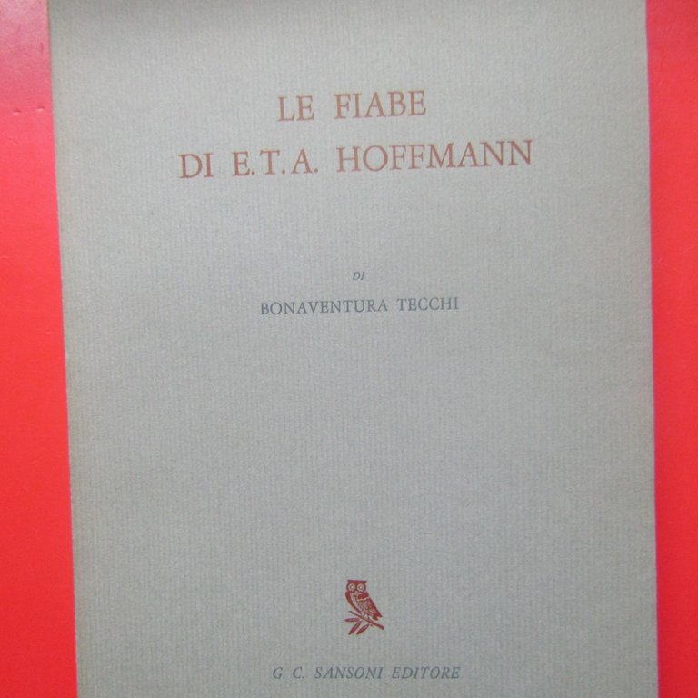 Le fiabe di E.T. A Hoffmann