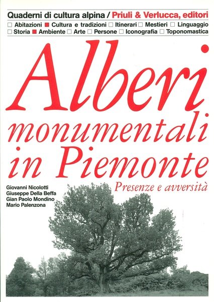 Alberi monumentali in Piemonte