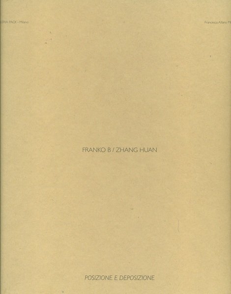 Franko B / Zhang Huan